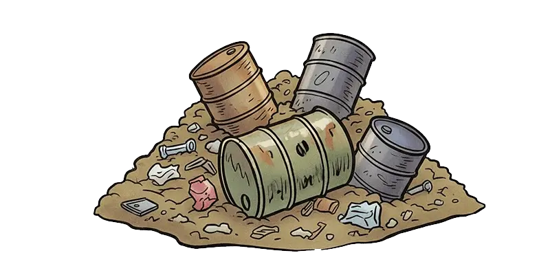 Georadar zur Ortung von Altlasten und vergrabenen &Ouml;ltanks im Boden